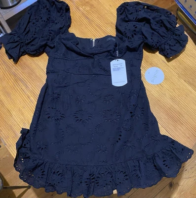 Pilgrim Meera Black Mini Dress - size 16 - BNWT - image 1 of 4