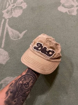 Dolce Gabbana Desteñido Y2K De Colección D&G Sombrero Envejecido Años 90 Raro Avant Gard Foto 1 de 4