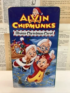 Alvin et les Chipmunks - Carol de Noël d'Alvin (VHS, 1994) - Photo 1/5