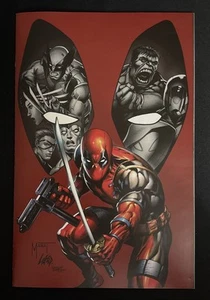 Deadpool Team Up 1 Rob Liefeld Creations Virgin Variante Marat Mychaels Wolverine - Bild 1 von 4