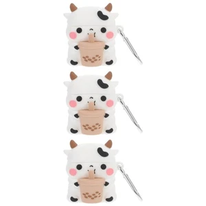  3pcs Wireless Earphone Box Protective Earphone Case Cover Compatible with - Picture 1 of 12