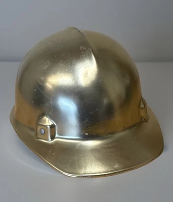 Gorra de seguridad Jackson tipo SC-50 color dorado de colección RARA construcción de casco de aluminio Foto 1 de 4