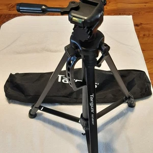 TARGUS TGT-BK58T 3-Way Panhead Bubble Level Tripod for Camera and Camcoder - Picture 1 of 21