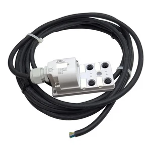 Automation Direct ZP-JBH44-00-5 ZIPport Junction Block, 4x 5-Pin M12, 150VAC/VDC - Picture 1 of 8