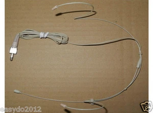 Headset Microphone for Sennheiser G1 G2 G3 G4 Wireless Dual ear 1/8" Screw Lock - Bild 1 von 1