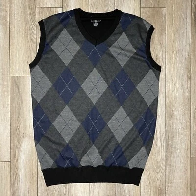 Sahara Club Argyle Print Sweater Vest - Image 1 of 3