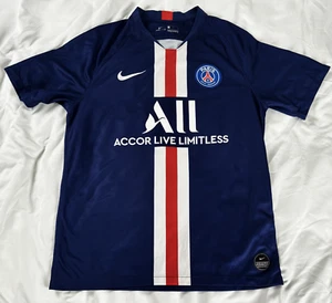 PSG Paris Saint Germain Home Football Jersey 2019-20 Nike Size L Shirt blue - Picture 1 of 5