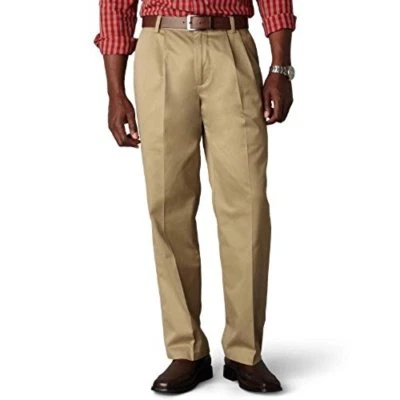 Dockers Men's Big and Tall Easy Khaki Comfort Waist Classic-Fit Flat-Front Pant - Image 1 of 2