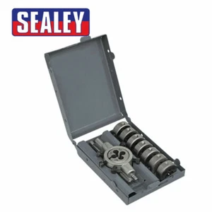 SEALEY AK3009 9PZ M3-12 SET DI MATRICI DIVISE - METRICHE CON CUSTODIA PORTATILE - Foto 1 di 3