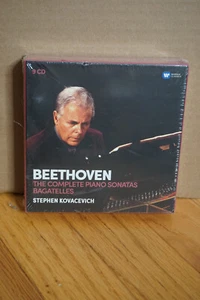 Beethoven: The 32 Piano Sonatas Bagatelles by Stephen Kovacevich (CD, 2017) NEW - Picture 1 of 3