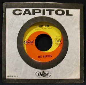 THE BEATLES-I Feel Fine & She's A Woman-A Nice Radio Station 45-CAPITOL #5327 - Picture 1 of 2