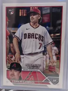 2023 TOPPS CORBIN CARROLL ROOKIE #US244 DIAMONDBACKS M2K - Picture 1 of 2