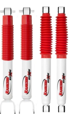 2011-19 Chevrolet Silverado 2500HD 3500HD Shock Set w/ Level Kit Rancho RS5000X - Image 1 of 4