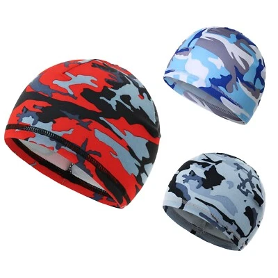 TRQWH 3 Pcs Welding Caps Camo Helmet Liner Breathable Cooling Sweat Absorption