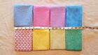 Lot Of 8 Half Yards Patterns Hearts Vines Flowers Designs Cotton Fabric