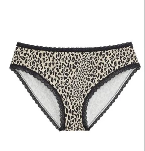 Women's Maurices Leopard Cotton Stretch Bikini Panty (2X) - Picture 1 of 9