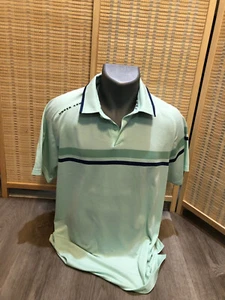 Under Armour Tennis Golf Kurzarm Poloshirt hellgrün lose Große L H316 - Bild 1 von 10