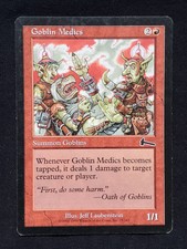 Magic the gathering - MTG - Goblin Medics - Urza's Legacy
