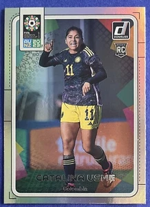 Catalina Usme 2023 Donruss FIFA Women's World Cup SILVER Rookie 32 COLOMBIA - Picture 1 of 2