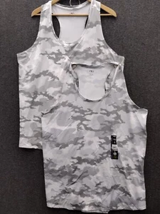 Athletic Works 2er-Pack Performance Racerback Camouflage grau/weiß Tank Tops XXL 20 - Bild 1 von 9