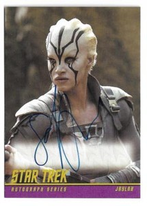 2017 Star Trek Beyond Autograph Sofia Boutella as Jaylah  "Very Limited"