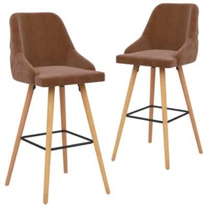 2x Taburetes de Cocina Terciopelo Asiento Mobiliario Muebles Multicolor vidaXL - Imagen 1 de 80