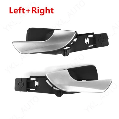 Pair Front L+R Interior Door Handle Trim Chrome For Alfa Romeo Giulietta 2010-19 Foto 1 de 4