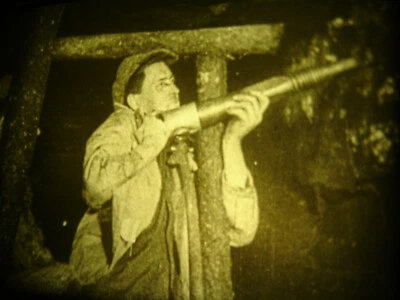 16mm Soviete Documentary " Stakhanovite movement beginning " Film B/W Movie bw  - Image 1 of 4