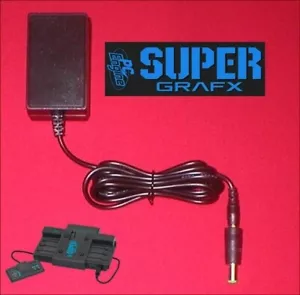 9V AC Adapter Power Supply Cord for Japanese PC Engine Super Grafx System NEW - Picture 1 of 2