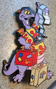 PIN FIGMENT IN VACATION MODE SUITCASE CAMERA PHOTOS 3" JUMBO FANTASY EPCOT - Picture 1 of 2
