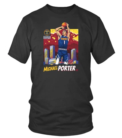 MICHAEL PORTER JR DENVER NUGGETS PLAYERS DENVER SKY T-SHIRT Cover