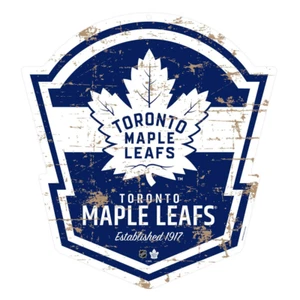 Calcomanía adhesiva troquelada de vinilo resistente a la intemperie Toronto Maple Leafs NHL 06 - Imagen 1 de 1