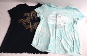 So Ultra Soft Unicorn Tees Set of Two - Girls Size XL 14 - Picture 1 of 7