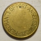 Merchants of Port Angeles (Washington) parking token - WA3670B