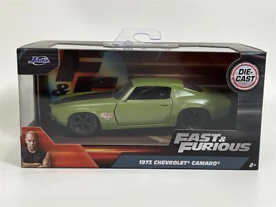 Fast & Furious 1973 Chevrolet Camaro F Bomb In Scala 1:32 Jada 24075 - Immagine 1 di 4