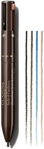 Clarins Stylo 4 Couleurs Women's 4-Colour All-In-One Liner Pen for Eyes & Lips - Picture 1 of 1