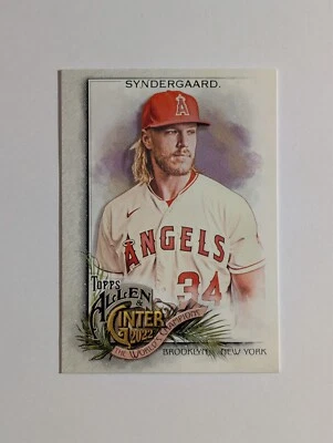 2022 Topps Allen & Ginter Noah Syndergaard Anaheim Angels #237 - Image 1 of 2