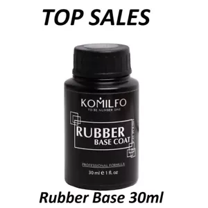 Komilfo Rubber Base Coat 30ml LED UV Gel Base Coat - Picture 1 of 1