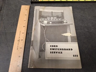 Ohio Bell 1958 compañía telefónica cable centralita servicio 555 libro original  Foto 1 de 4