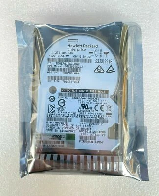 HP 1.2TB 10K SAS 12G 2.5" HDD 781578-001 781518-B21 G8 G9 Hard Drive - Image 1 of 3