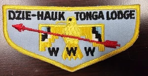 OA Dzie-Hauk Tonga Lodge 429 -f3c - Regular Issue Flap - Pellon Backing - 122mm - Picture 1 of 2