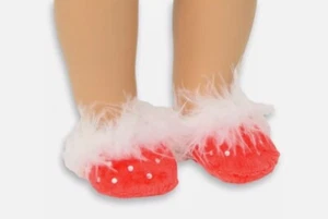 OFFERTA! Pantofole Red Movie Star per American Girl 18" vestiti bambola SPEDIZIONE GRATUITA AGGIUNTE! - Foto 1 di 18