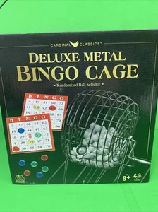 CARDINAL CLASSICS Deluxe METAL BINGO CAGE SET - Picture 1 of 7