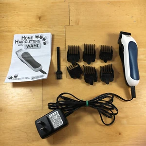 Wahl Model 9307 Home Hair Clipper Cutter Mini Shaver Adapters Cleaning Brush EUC - Picture 1 of 14