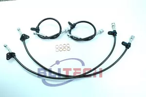 Blitech Stainless Brake Line Fit Acura Integra 94-97/Honda Civic 92-95 Front & R - Bild 1 von 8