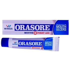 2 x Ora Sore Gel Quick Relief From Mouth Ulcr Easy Use 12gm FREESHIP WORLDWIDE - Picture 1 of 3