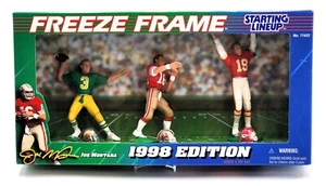 1998 Starting Lineup Joe Montana Freeze Frame San Francisco 49ers Kenner SLU 01 - Picture 1 of 24