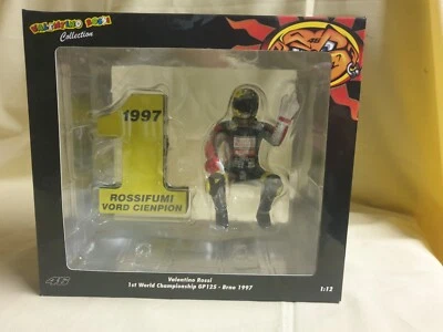 MINICHAMPS VALENTINO ROSSI 1/12 FIGURE 1997 Brno 1st World Championship - Image 1 of 4