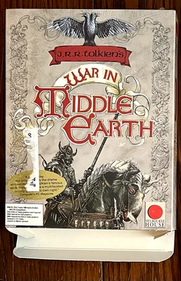 War in Middle Earth J.R.R. Tolkien (PC, 1989) - Open Box - New- Complete - Image 1 of 4