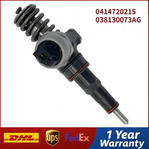 Diesel Fuel Injector 0414720215 038130073AG for AUDI SEAT SKODA VW 1.4-1.9 TDI - Picture 1 of 7
